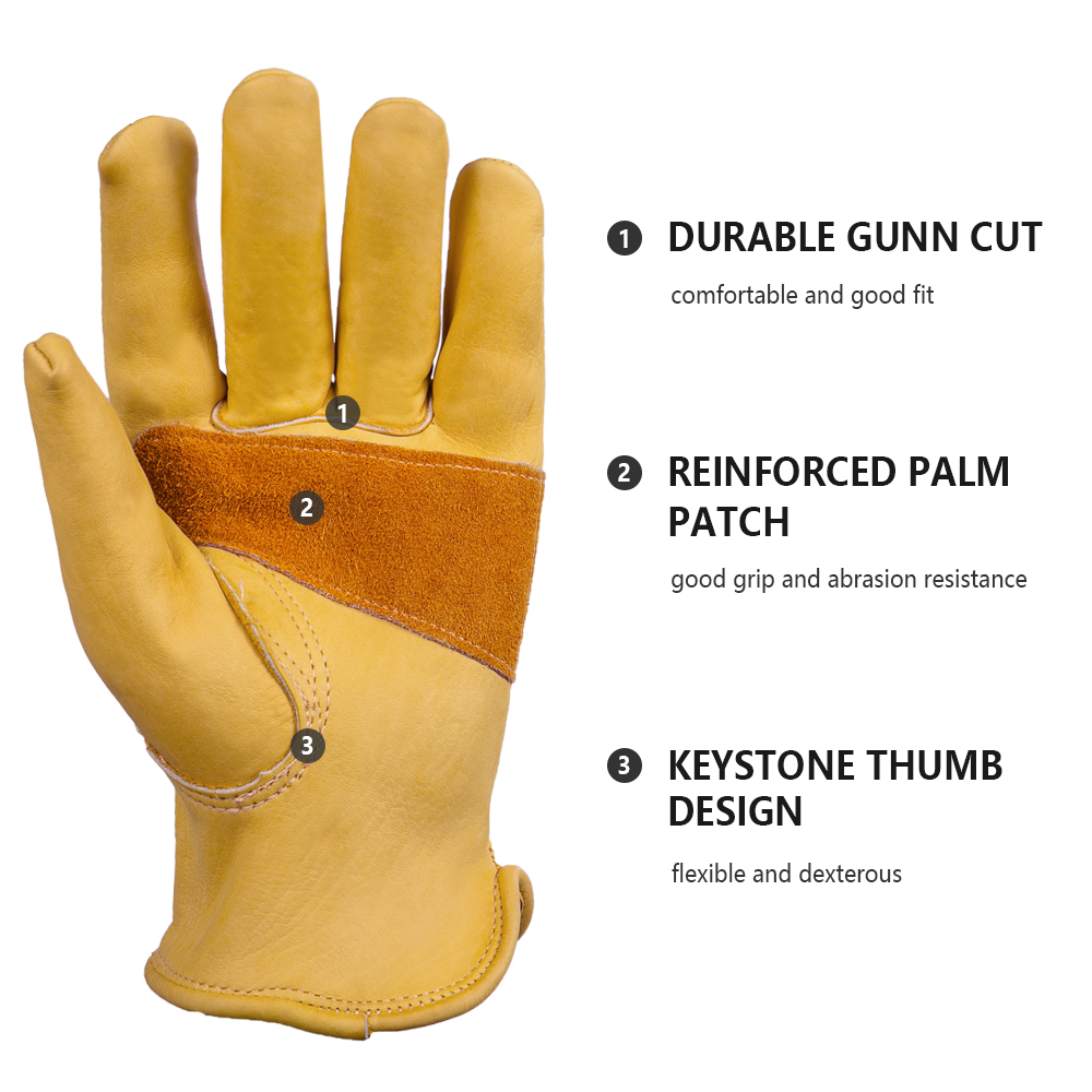 Luvas de Couro Masculinas para - Leather Driving Glove avaliação e preço